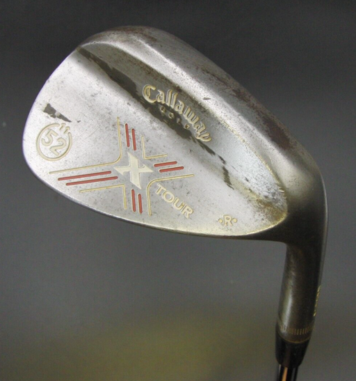 Callaway X Tour 52º RAW Gap Wedge Regular Steel Shaft Golf Pride Grip