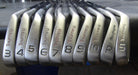 Set of 10 x MacGregor Tourney Combo Irons 3-SW Stiff Steel Shafts Benross Grips