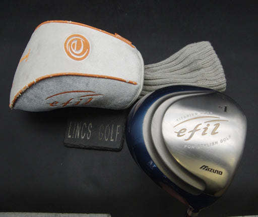 Ladies Mizuno Efil 15° Driver Ladies Graphite Shaft Mizuno Grip & Efil HeadCover