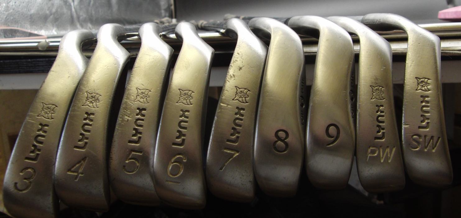 Set Of Lynx Parallax 3-PW/SW Irons + 10.5 Driver + 3 Wood + 4/5 Hybrid + Putter