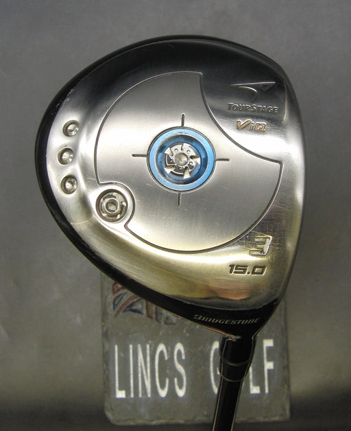 Bridgestone Toustage ViQ 15° 3 Wood Stiff Graphite Shaft Golf Pride Grip
