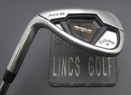 Left-Handed Callaway Max OS Rogue ST 51° Gap Wedge Stiff Steel Shaft