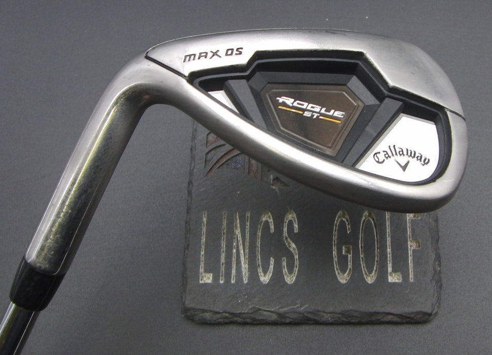 Left-Handed Callaway Max OS Rogue ST 51° Gap Wedge Stiff Steel Shaft