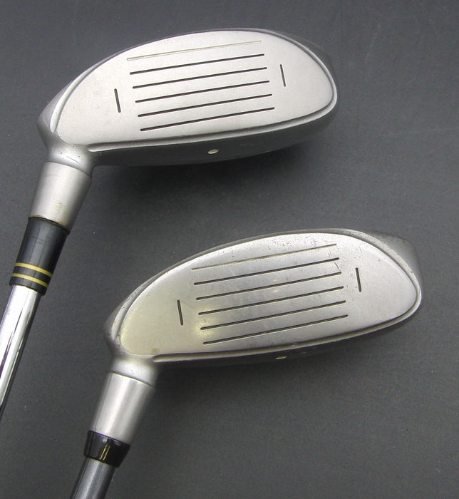 Set of 2 PRGR C1 & C3 15°+19° Hybrids Extra Stiff Steel & Regular Graphite Shaft