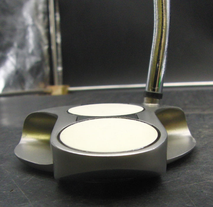 Left-Handed Odyssey White Steel 2-Ball Putter 85cm Length Steel Shaft*