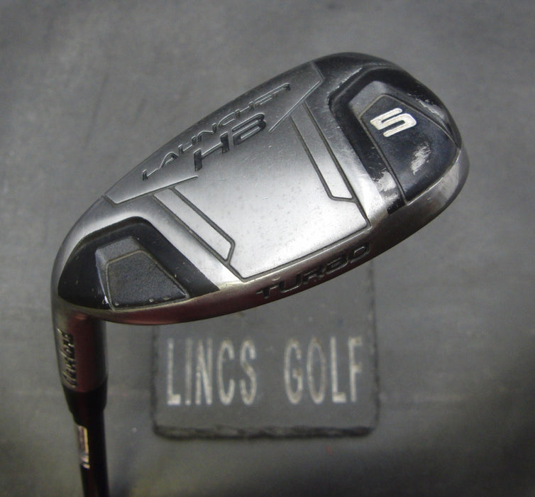 Left Handed Cleveland Turbo Launcher 5 Iron Regular Graphite Shaft Lamkin Grip