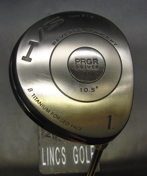 PRGR H/S Type 315 Reverse Concept 10.5° Driver Extra Stiff Graphite Shaft +Grip