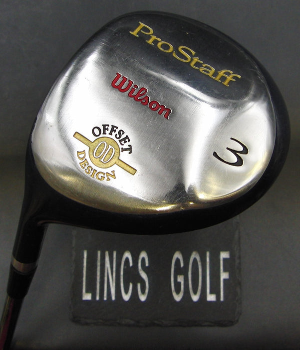 Left Handed Wilson Pro Staff 3 Wood Regular Steel Shaft Wilson Grip