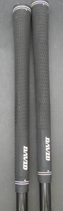 Set of 2 TaylorMade V Steel 3+5 Woods Regular Graphite Shafts David Grips