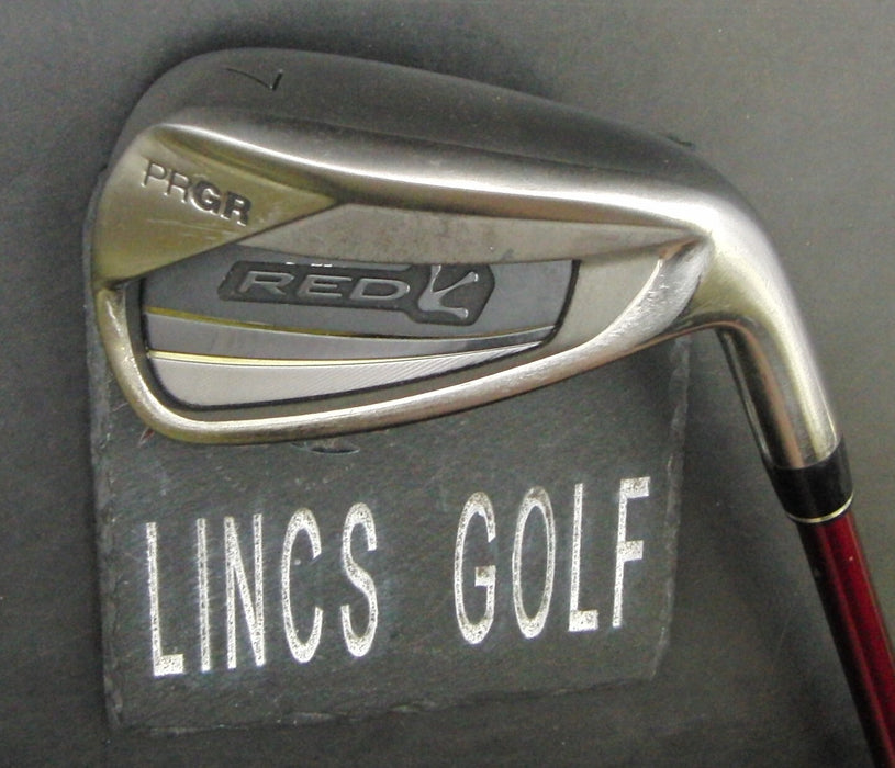 PRGR Red Senior 7 Iron Regular Graphite Shaft Black Grip