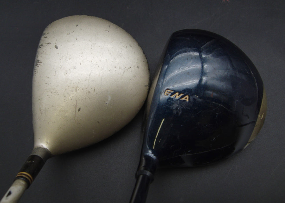 Set of 2 Drivers Ena Super Light & Tsuruya Axel Gold Regular Graphite Shafts