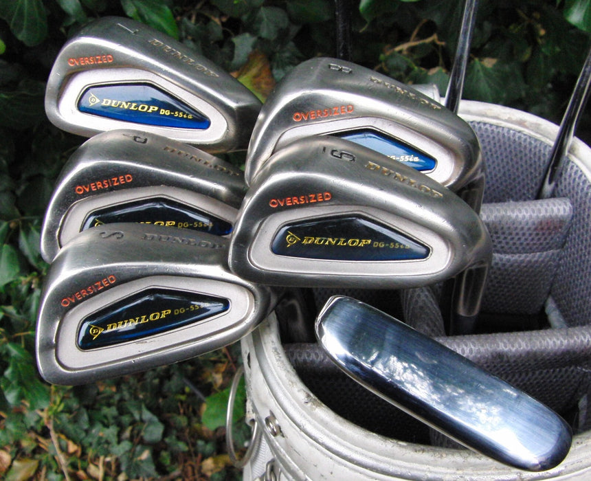 Set of Dunlop DG-55ia Oversize 7-SW+ Driver + 3 Wood+ 5 Wood+  Putter
