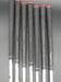 Set of 7x Founders Club Deltoid Black 5-SW Irons Regular Steel Shafts*