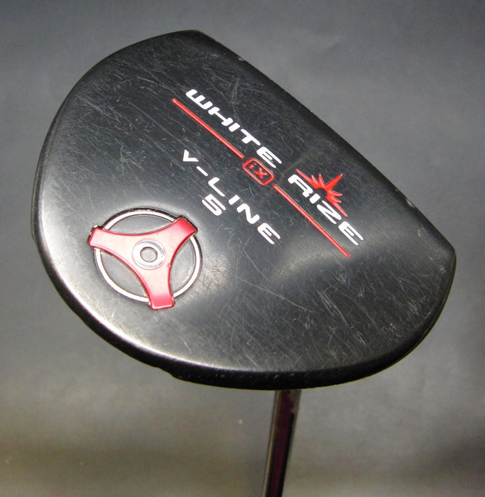 Odyssey White Rize V-Line 5 Putter 87cm Playing Length Steel Shaft Odyssey Grip