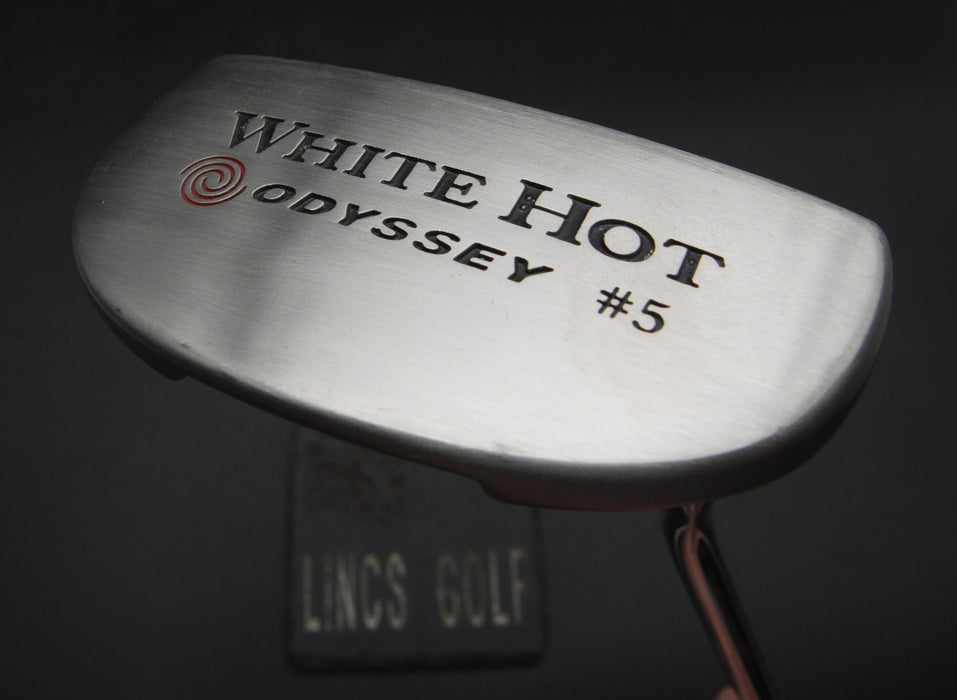 Odyssey White Hot #5 Putter Steel Shaft 84cm Length Lamkin Grip