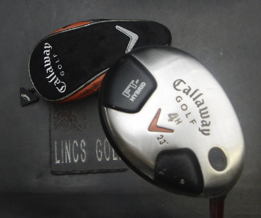 Callaway FT-Hybrid 23° 4 Hybrid Stiff Graphite Shaft Callaway Grip + Head Cover
