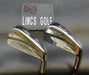 Set of 2 Titleist 695 MB Forged 3 and 4 Irons Regular Steel Shafts G/Pride Grips