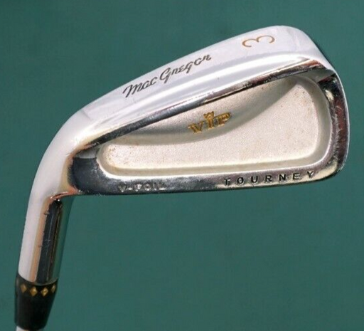 Left Handed MacGregor VIP V-Foil Tourney Forged 3 Iron Regular Steel Shaft