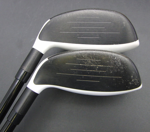 Set of 2 TaylorMade RBZ Stage 2 25° 5 + 28° 6 Hybrids Regular Graphite Shafts