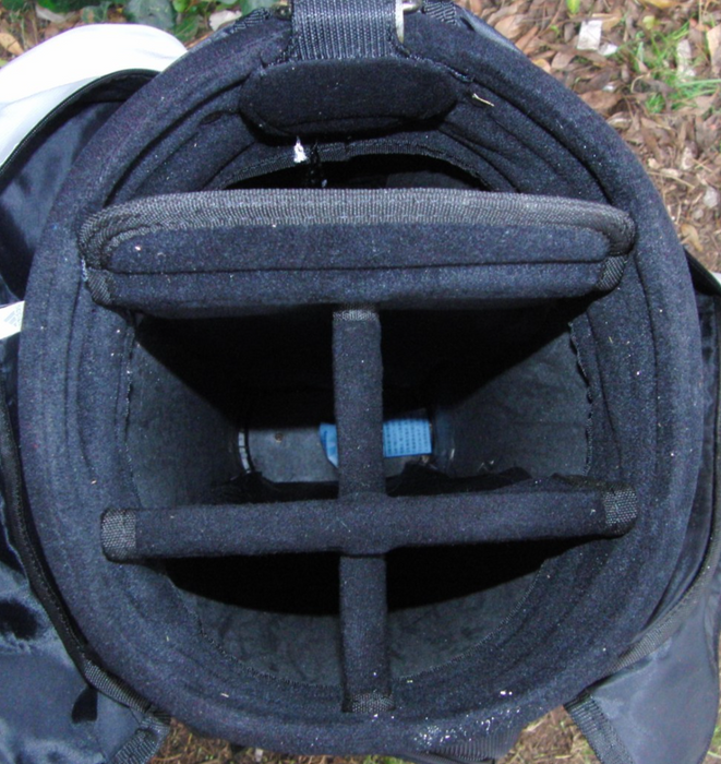 5 Division Adidas Golf Cart Carry Trolley Golf Clubs Bag*