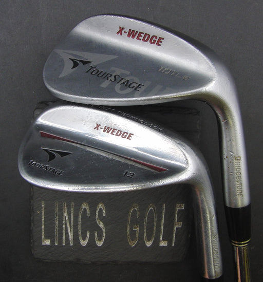 Set of 2 Bridgestone Tourstage X-Wedge 52° Gap Wedge + 58° Sand Wedge