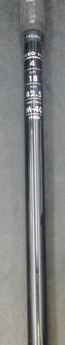 PRGR Speed Hit 4 Wood Regular Graphite Shaft PRGR Grip