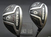 Set of 2 Baldo Prototype 21° 3 + 24° 4 Hybrids Stiff Steel Shafts G.Pride Grips*