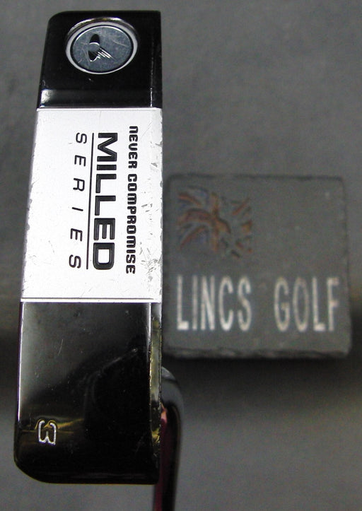Never Compromise Milled Series Putter Steel Shaft 86.5cm Length Psyko Grip