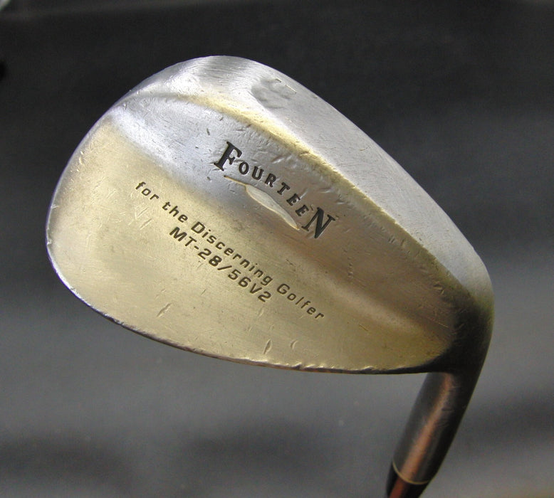 Fourteen MT-28/56V2 55° Sand Wedge Regular Steel Shaft Iomic Grip