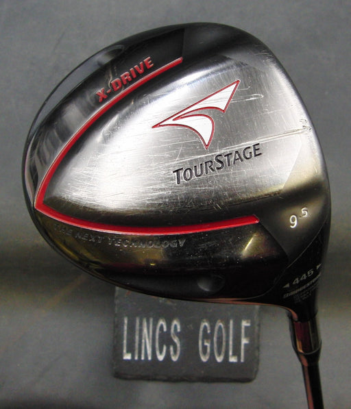 Bridgestone Tour Stage X-Drive 9.5° Driver Stiff Graphite Shaft GolfPride Grip