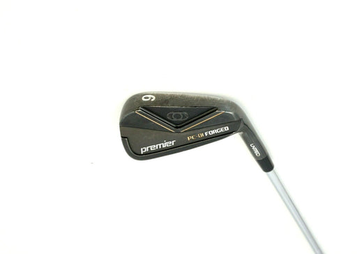 United Premier PC-01 Forged 6 Iron Stiff Steel Shaft Black Widow Grip