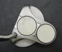 Odyssey White Steel 2-Ball Putter Steel Shaft 82cm Length Psyko Grip*