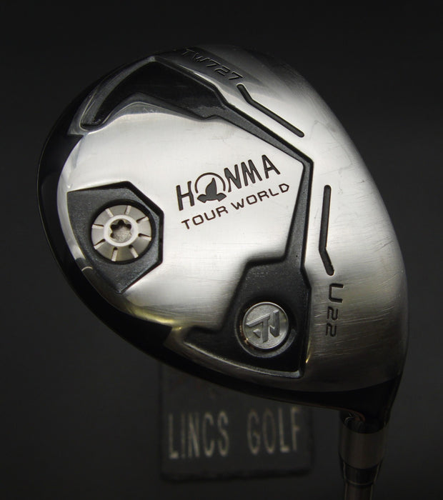 Honma Tour World TW727 22° 4 Hybrid Regular Graphite Shaft Honma Grip*