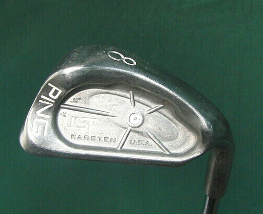 Ping ISI White Dot Karsten 8 Iron Regular Steel Shaft Ping Grip
