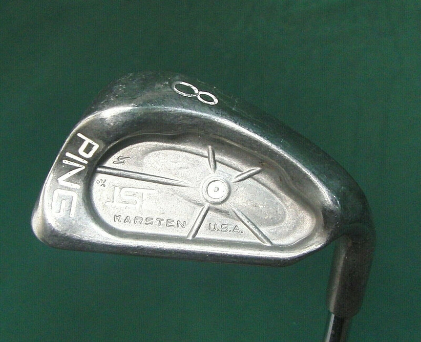 Ping ISI White Dot Karsten 8 Iron Regular Steel Shaft Ping Grip