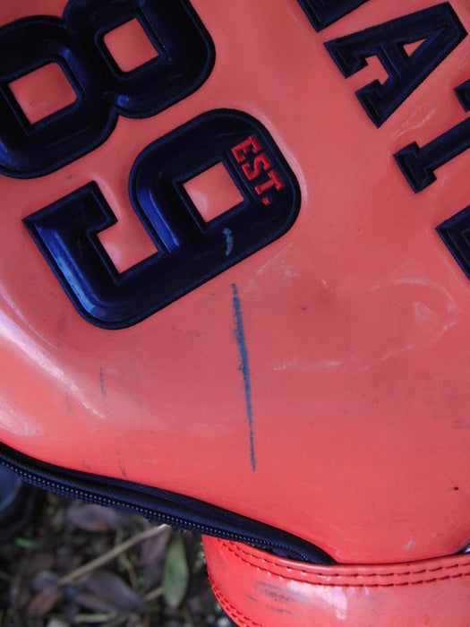 6 Division Pearly Gates 89 Carry 25TH Anniversary Trolley Cart Golf Clubs Bag*