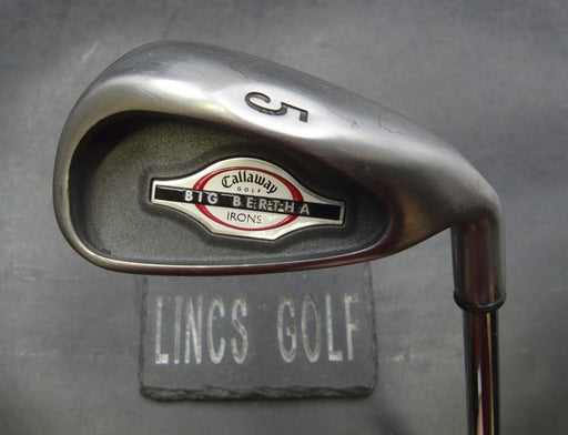 Callaway Big Bertha 2002 5 Iron Uniflex Steel Shaft Royal Grip