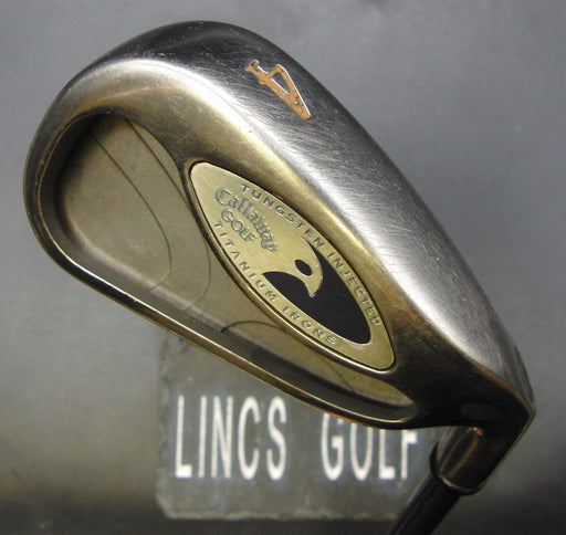 Callaway Tungsten Injected 4 Iron Regular Graphite Shaft Callaway Grip