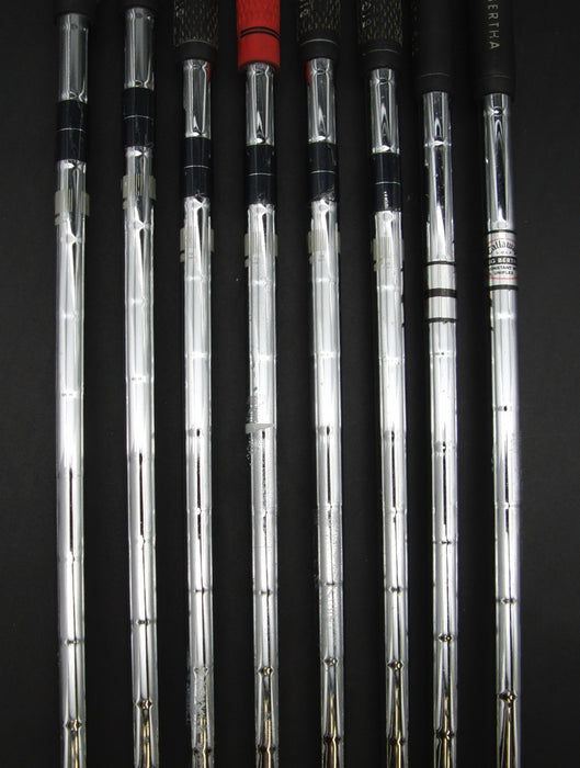 Set of 8x Callaway Big Bertha 2002 Irons 4-PW Regular Steel Shafts*