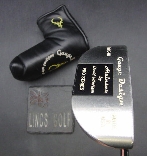 Gauge Design David Whitlam Pro Series Putter Steel Shaft 86cm Length