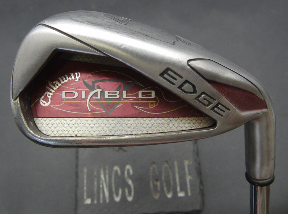 Callaway Diablo Edge 7 Iron Uniflex Steel Shaft Callaway Grip