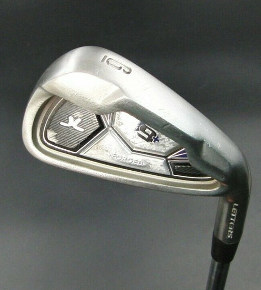 Letters T9+ 6 Iron Stiff Steel Shaft Long Hui Grip
