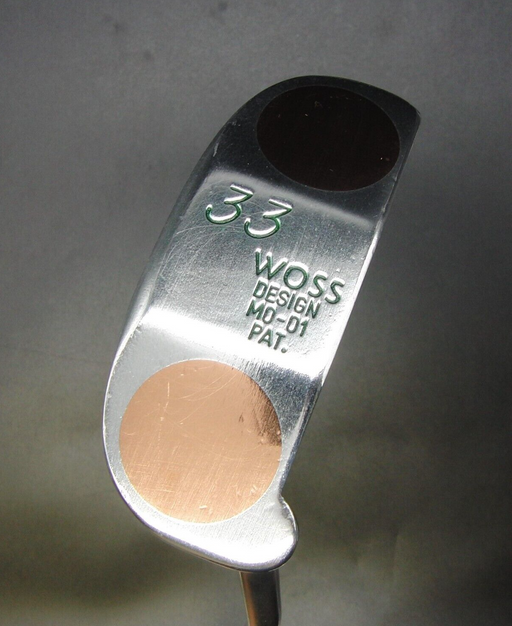 Woss 33 Design M0-01 Pat. Putter Graphite Shaft Length 90cm Woss Grip