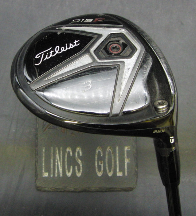 Titleist 915 F 15° 3 Wood Stiff (Optional) Graphite Shaft PGM Grip