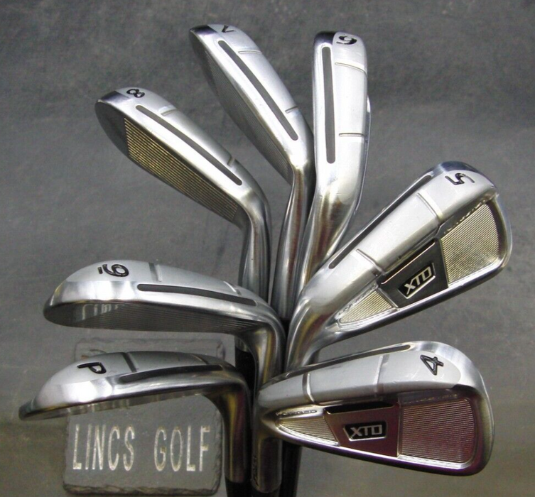 Left Handed Set 7x Adams XTD Forged Irons 4-PW Regular (Rattle in 7 iron head)