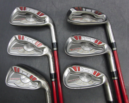 Set of 6 x TaylorMade Burner Japanese Model Irons 5-PW Stiff Graphite Shafts*