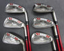 Set of 6 x TaylorMade Burner Japanese Model Irons 5-PW Stiff Graphite Shafts*