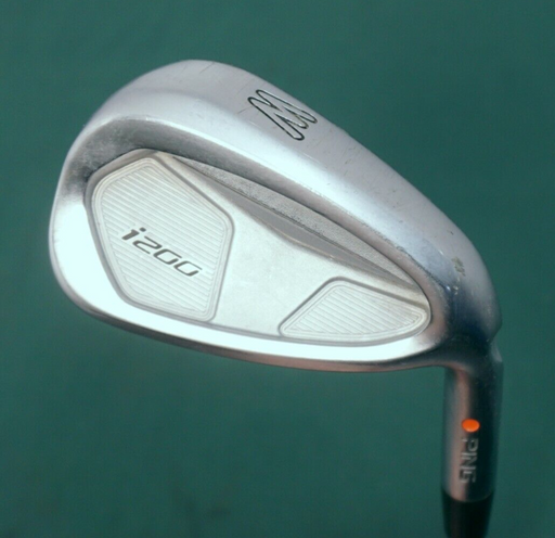 Ping i200 Orange Dot Pitching Wedge Stiff Steel Shaft Lamkin Grip