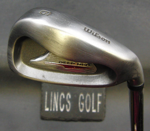Wilson Deep Red 6 Iron Regular Steel Shaft Wilson Grip