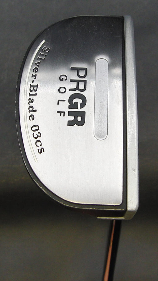 PRGR Golf Silver-Blade 03cs Putter 87cm Playing Length Steel Shaft PSYKO Grip